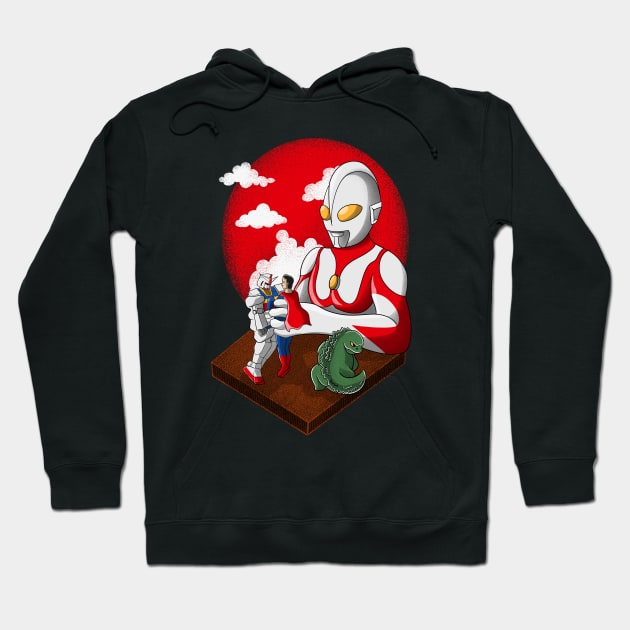 ultraman Hoodie by opoyostudio